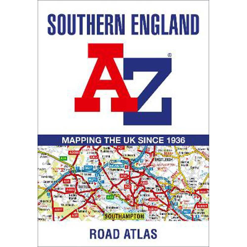 Southern England A-Z Road Atlas (Paperback) - A-Z Maps